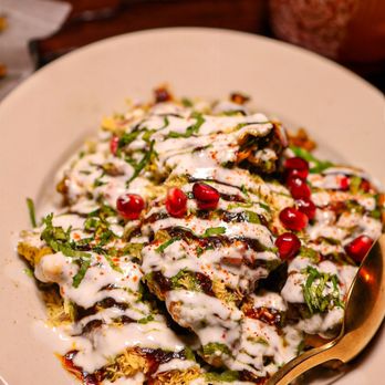 Don’t Tell Aunty signature dishes Indian Fusion Chicken WingsButter Chicken CroquettesKale Chaat